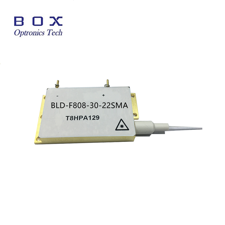 808nm 30W Lazer Diod 200um Fiber Birləşdirilmiş Modul