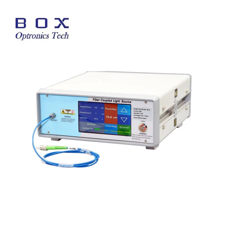 C band 1w 2w yüksək güc ASE genişzolaqlı işıq mənbəyi